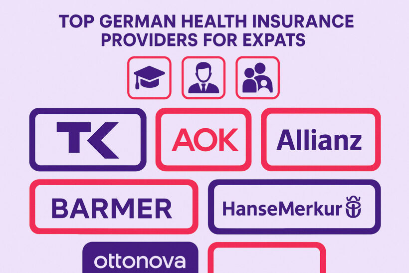 Top German health insurers for expats