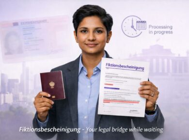 Fiktionsbescheinigung Germany