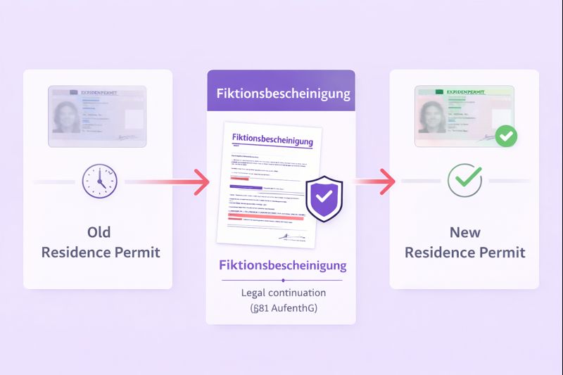 Fiktionsbescheinigung Fiktionsbescheinigung