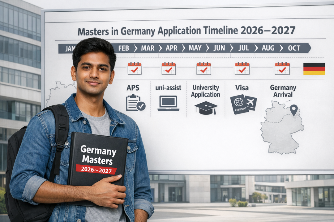 Masters in Germany Application Timeline